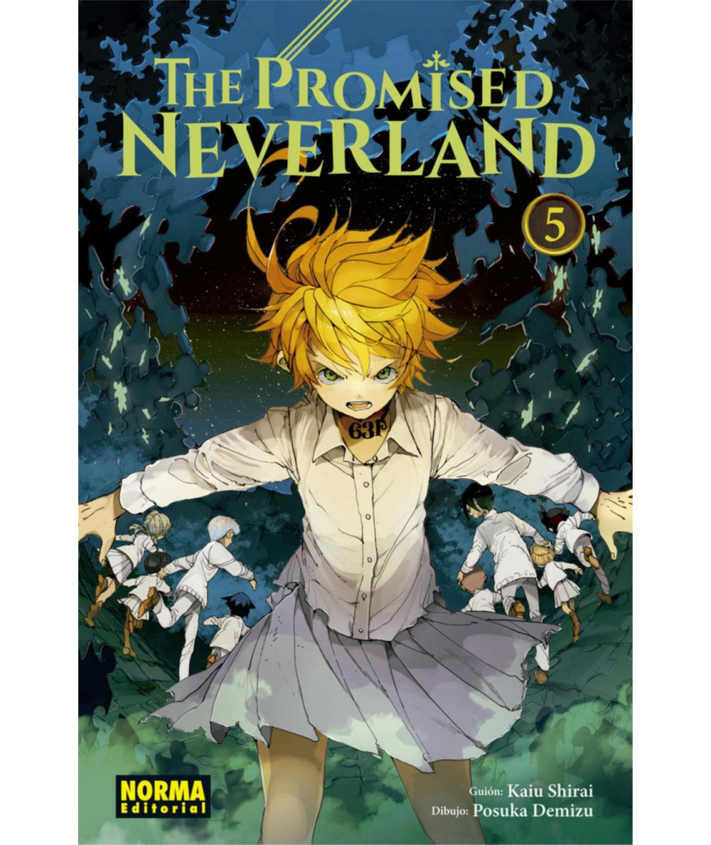 THE PROMISED NEVERLAND 5 Comic y Manga