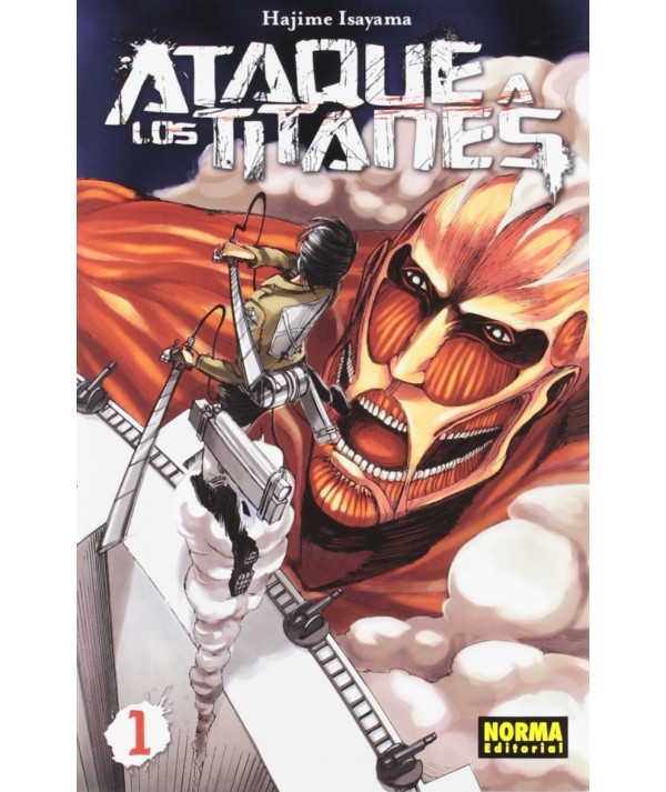 ATAQUE A LOS TITANES 1 Comic y Manga