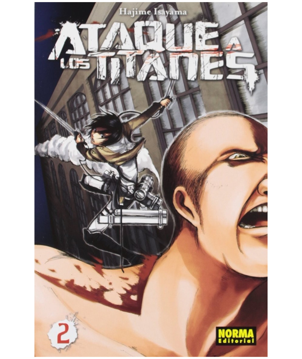 ATAQUE A LOS TITANES 2 Comic y Manga