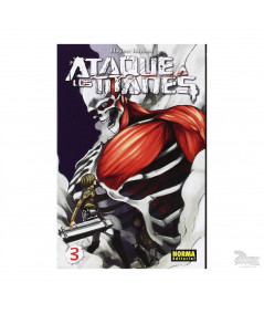 ATAQUE A LOS TITANES 3 Comic y Manga