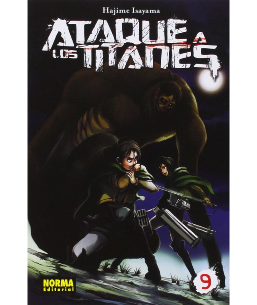 ATAQUE A LOS TITANES 9 Comic y Manga