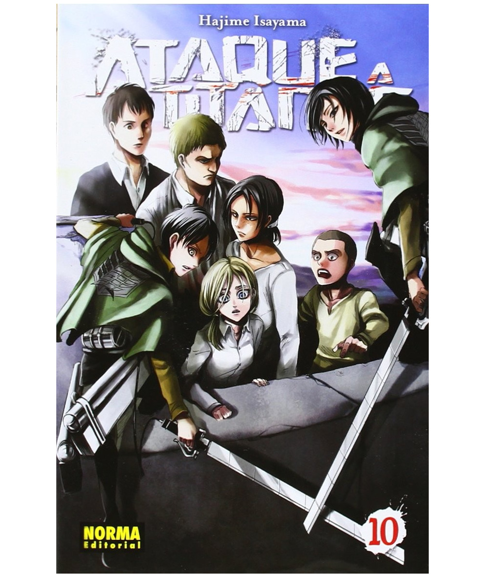 ATAQUE A LOS TITANES 10 Comic y Manga