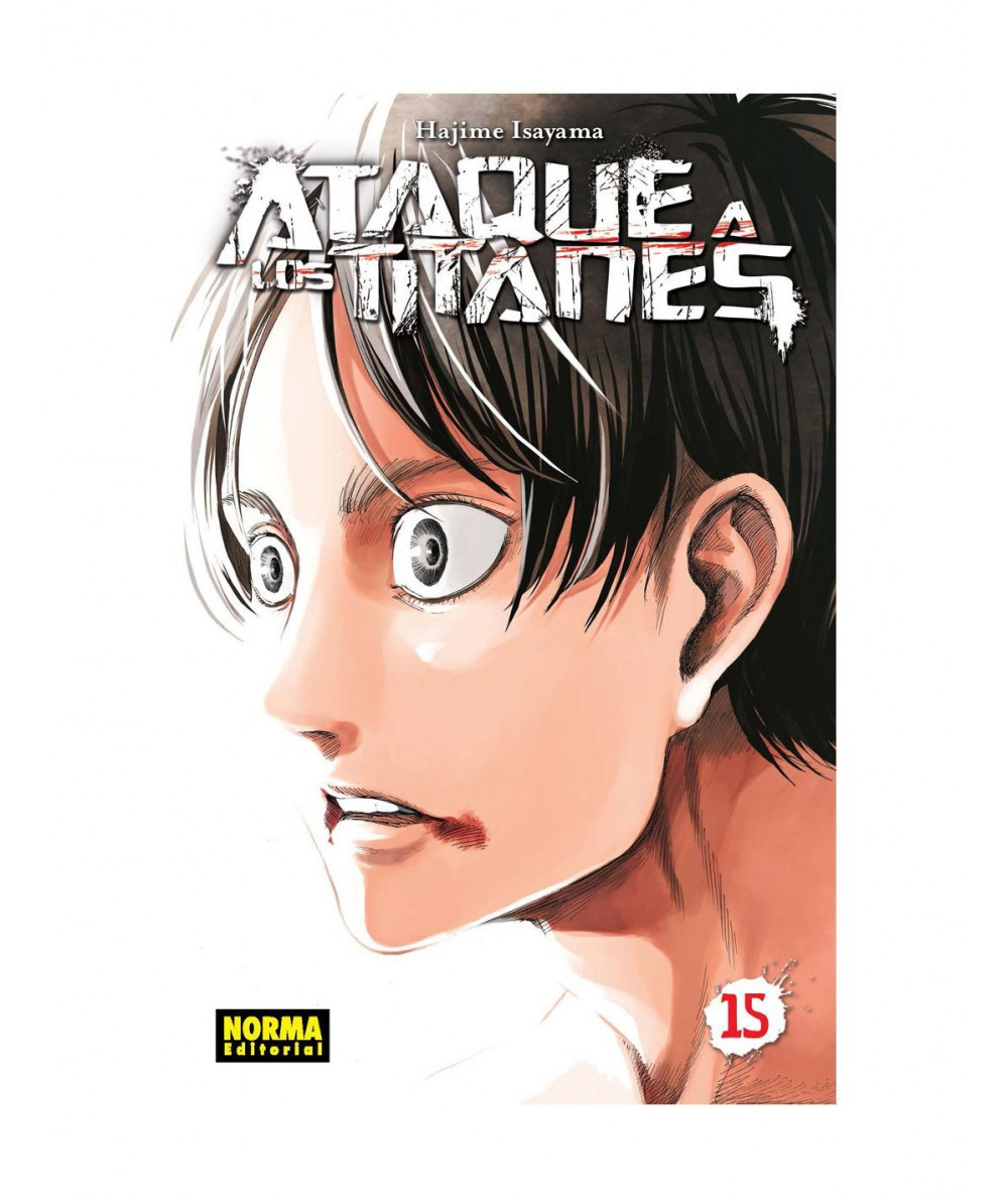 ATAQUE A LOS TITANES 15 Comic y Manga