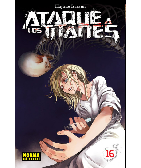 ATAQUE A LOS TITANES 16 Comic y Manga