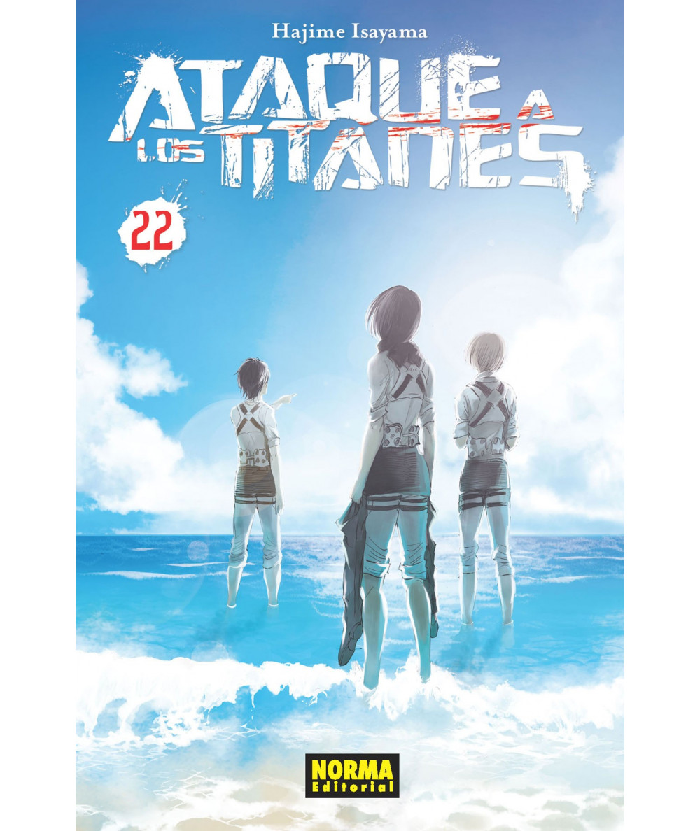 ATAQUE A LOS TITANES 22 Comic y Manga