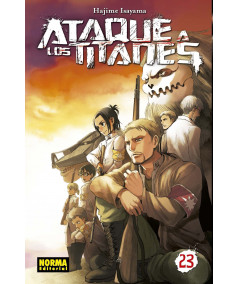 ATAQUE A LOS TITANES 23 Comic y Manga