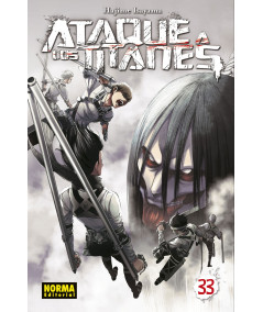 ATAQUE A LOS TITANES 33 Comic y Manga