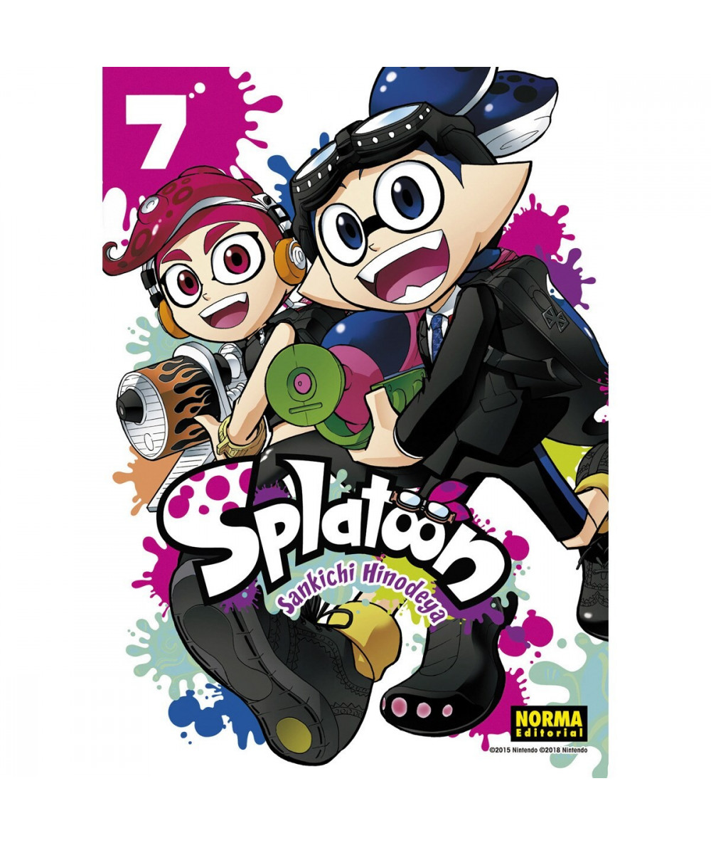 SPLATOON 7 Comic y Manga