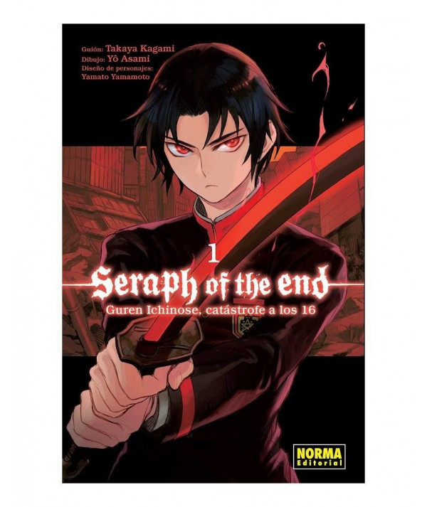 SERAPH OF THE END 1: GUREN ICHINOSE, CATÁSTROFE A LOS DIECISÉIS Comic y Manga