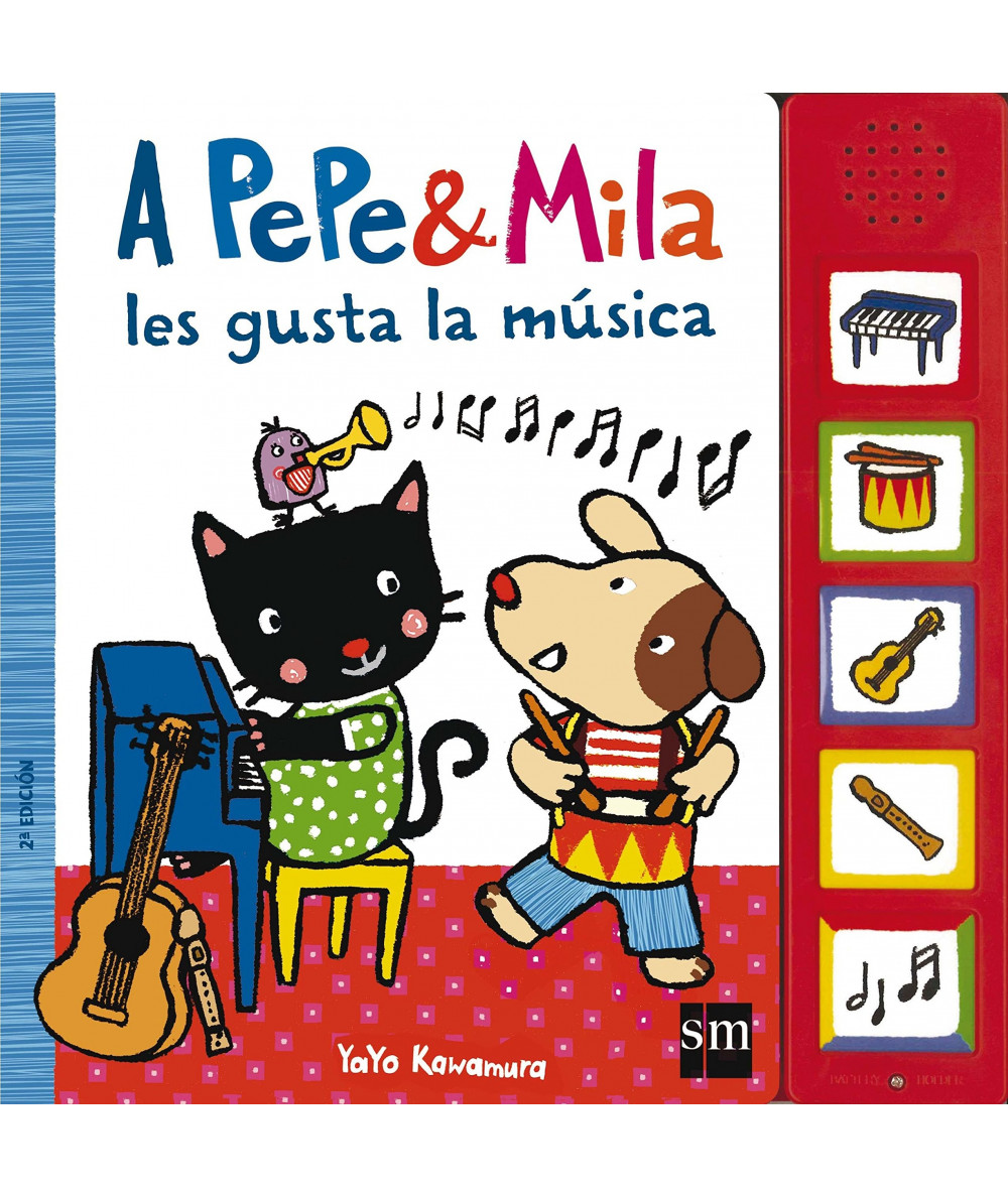 A PEPE Y MILA LES GUSTA LA MUSICA Infantil