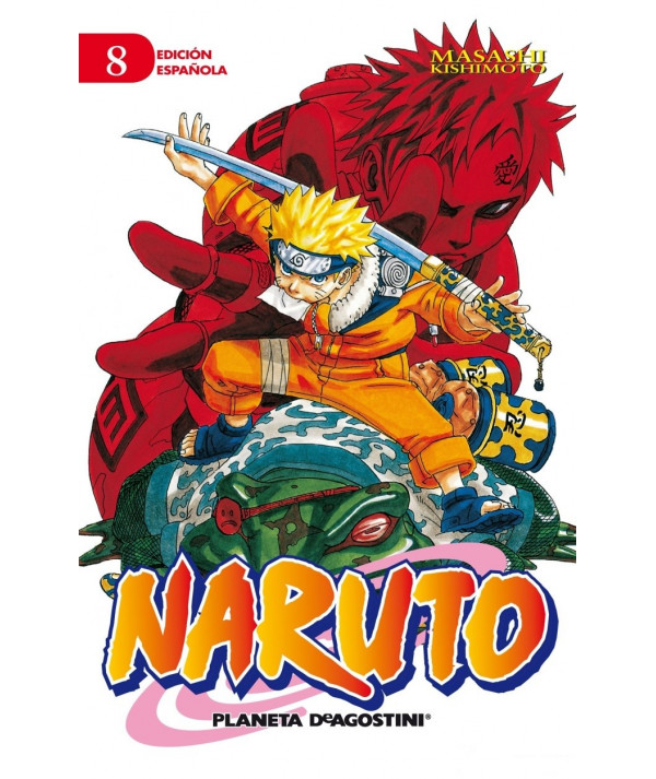 NARUTO 8 Comic y Manga