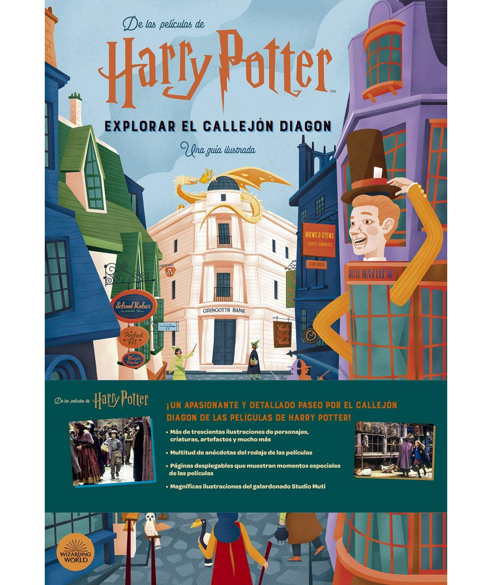 Harry Potter: Explorar el Callejón Diagon. Una Guía Ilustrada Juvenil