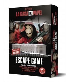 La Casa de Papel. Escape Game. Objetivo: liberar a Río Novedades