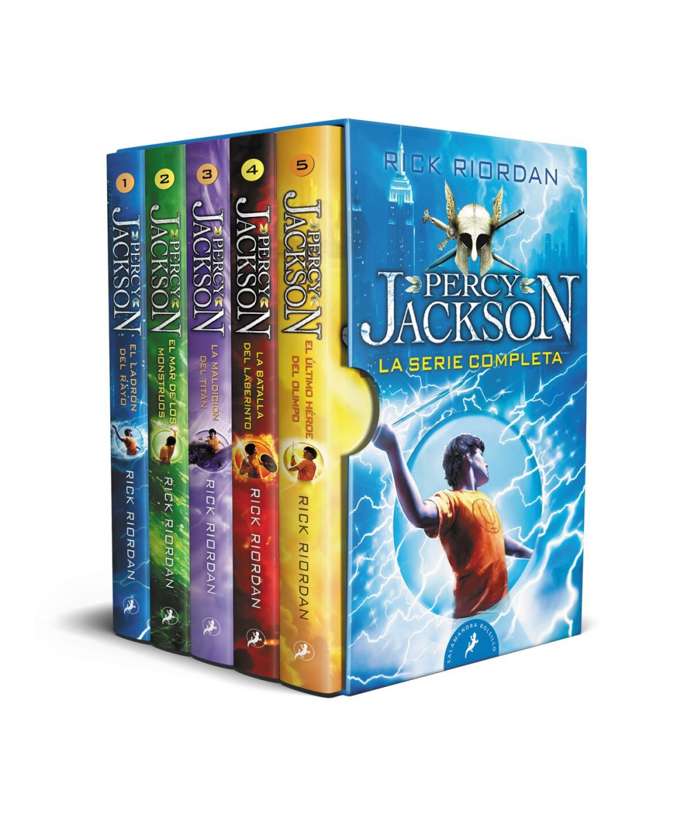Percy Jackson y los dioses del Olimpo - La serie completa Juvenil