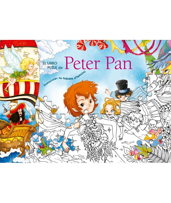 LIBRO PUZLE DE PETER PAN Infantil