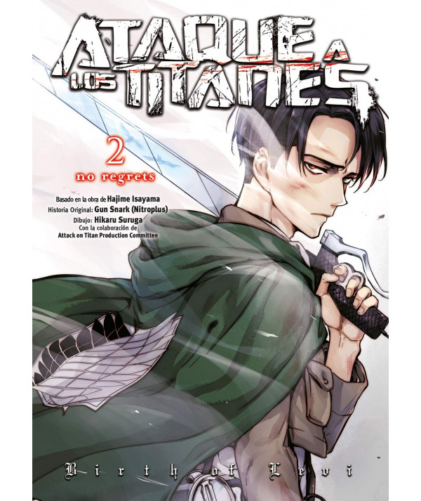NO REGRETS 2. Ataque a los titanes Comic y Manga