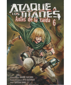 ATAQUE A LOS TITANES: ANTES DE LA CAÍDA 6 Comic y Manga