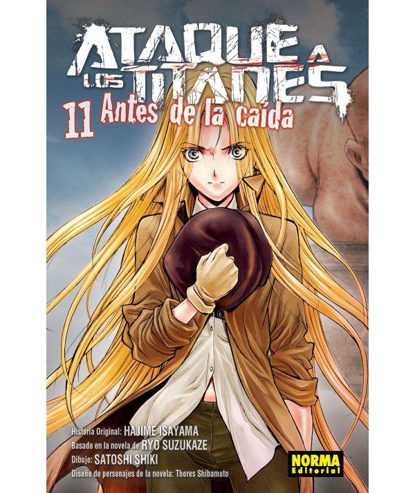 ATAQUE A LOS TITANES: ANTES DE LA CAÍDA 11 Comic y Manga