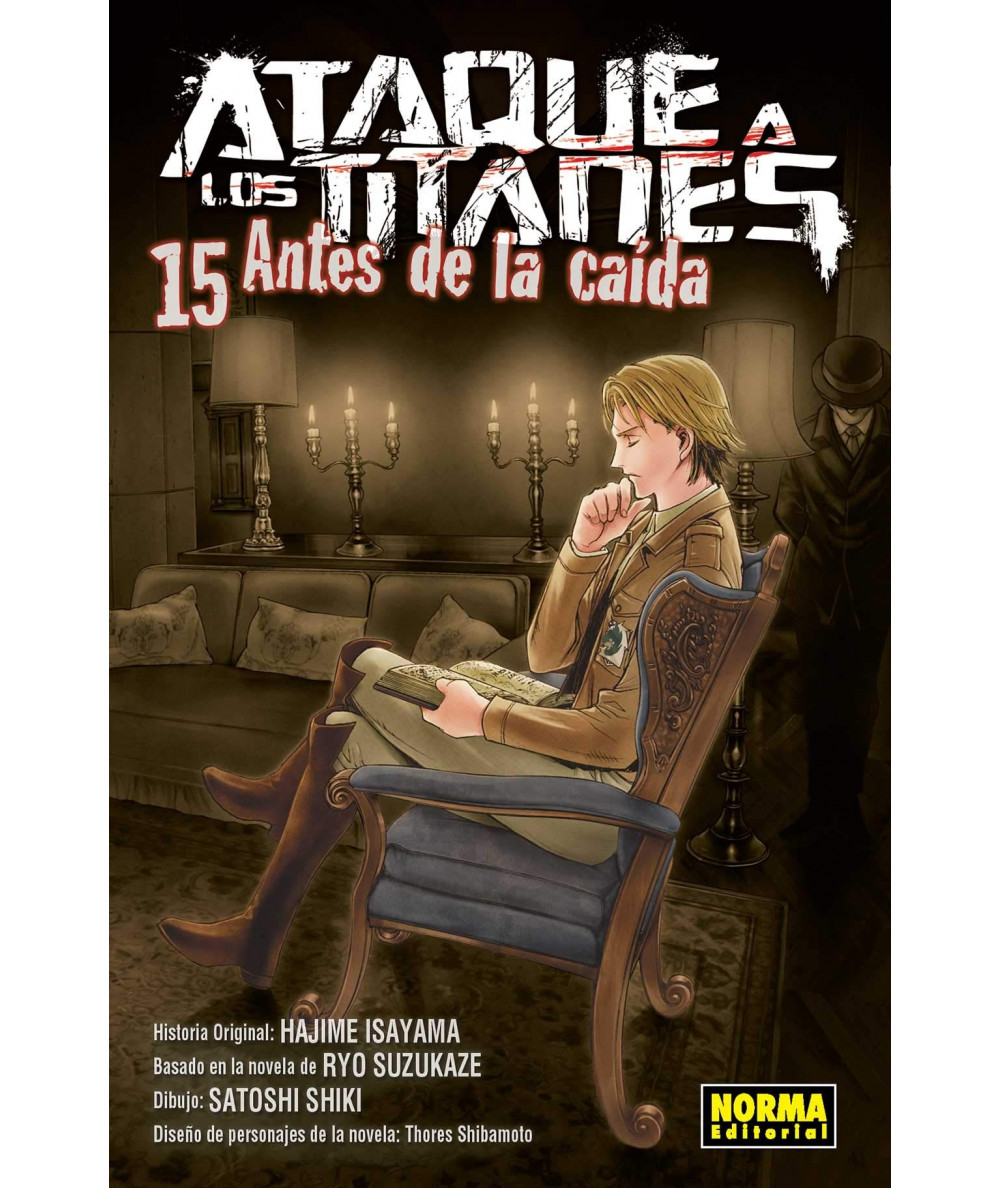 ATAQUE A LOS TITANES: ANTES DE LA CAÍDA 15 Comic y Manga