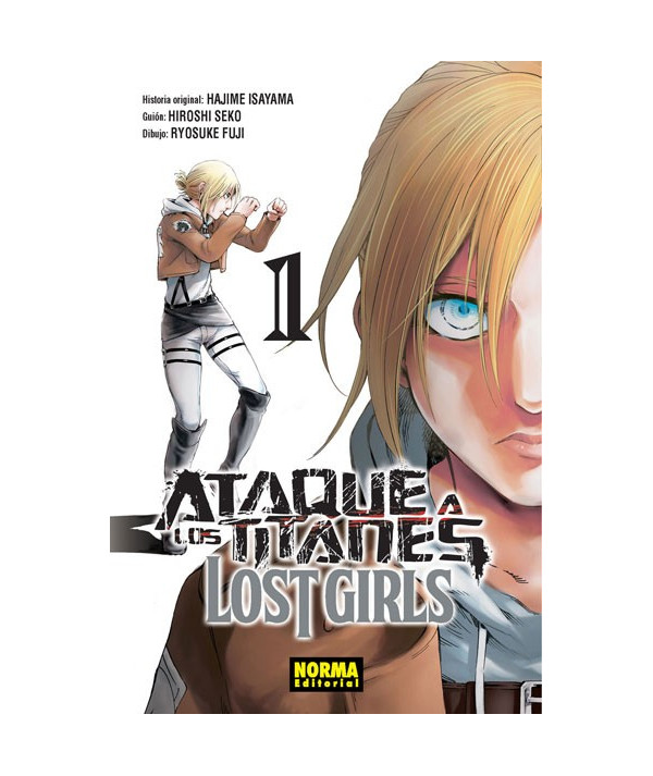 ATAQUE A LOS TITANES LOST GIRLS 1 Comic y Manga