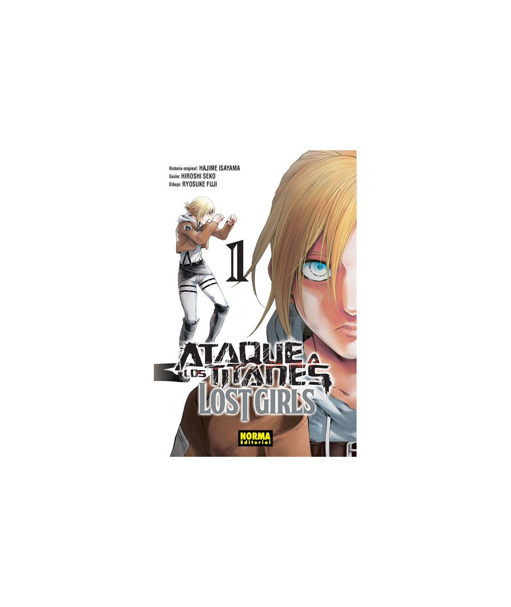 ATAQUE A LOS TITANES LOST GIRLS 1 Comic y Manga