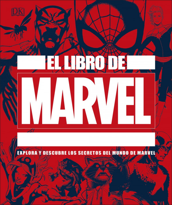 El libro de Marvel Comic y Manga