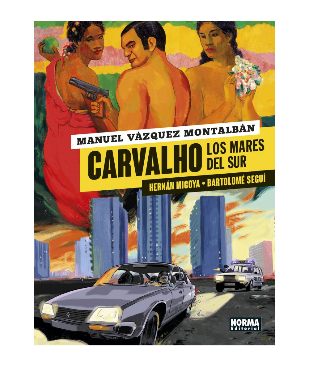 CARVALHO 3. LOS MARES DEL SUR Comic y Manga