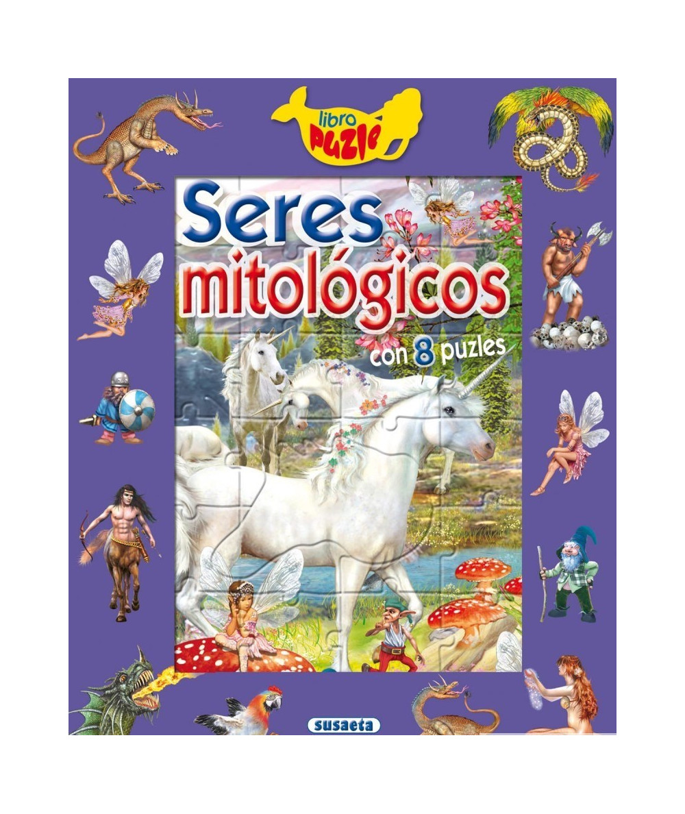 Seres mitológicos (Libro puzle) Infantil