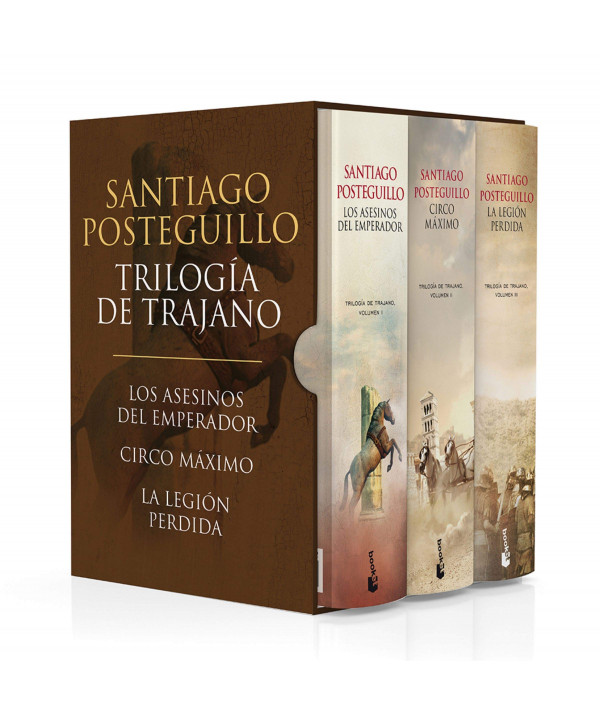 ESTUCHE TRILOGIA DE TRAJANO. SANTIAGO POSTEGUILLO Fondo General